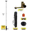 Telescopic Infrared Leveling Rod for Ceiling Woodwork Support