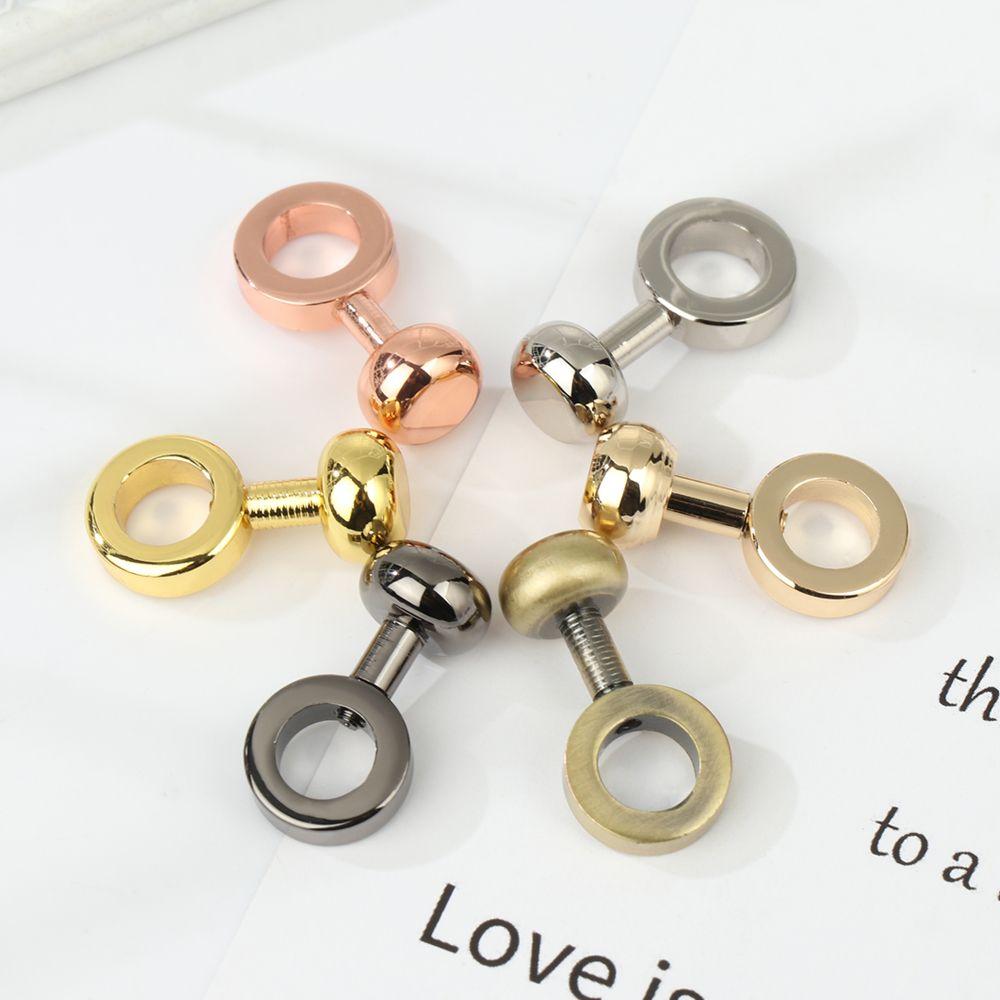 Pure Copper Bag Zipper Transform Buckles DIY Handbag Repair Accessories Replace Chain Buckle Adjust Parts Hardware Buttons