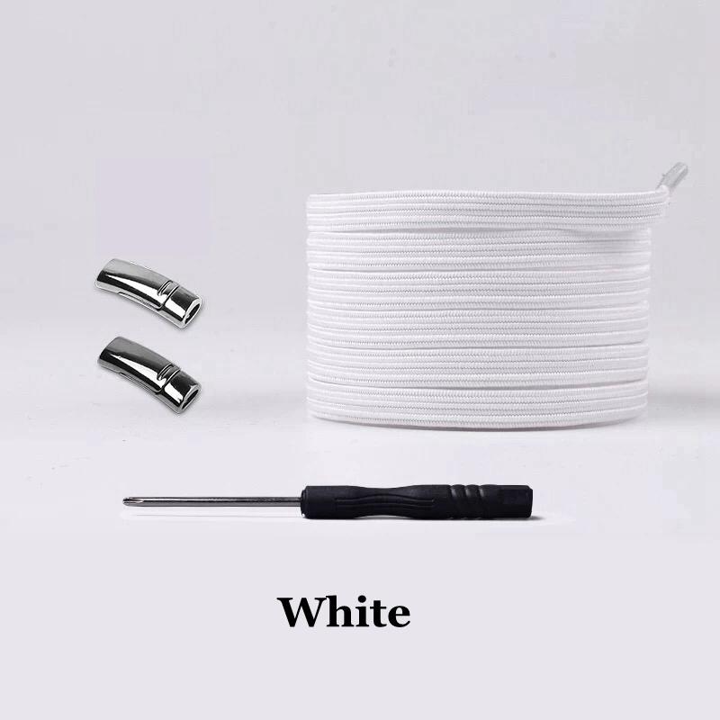 Magnetic Shoelace Elastic Flat Shoe laces No Tie Shoelaces Quick Magnetic Lock Lazy Laces for Kids and Adult 24 Colors