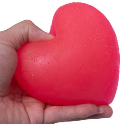 Hand Pinching Heart Shaped Squeeze Toy Little Heart Gag Squeeze Toy Novelty Slow Rebound Toy  Gift
