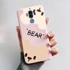 Für Huawei Mate 9 Mate9 MHA-L29 MHA-L09 MHA-AL00 Weiche Hülle Niedlicher Bär Cartoon Frosch Bemaltes TPU Handyhülle Schutzhülle Funda