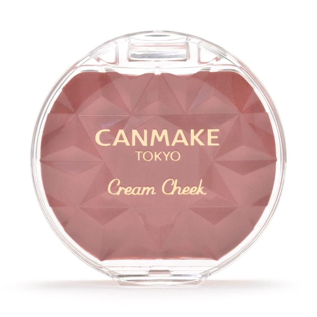 Canmake Cream Cheek M02 Chai Rose Raw Cheek Smooth, rezistent la apă (Tip mat) 3,8g