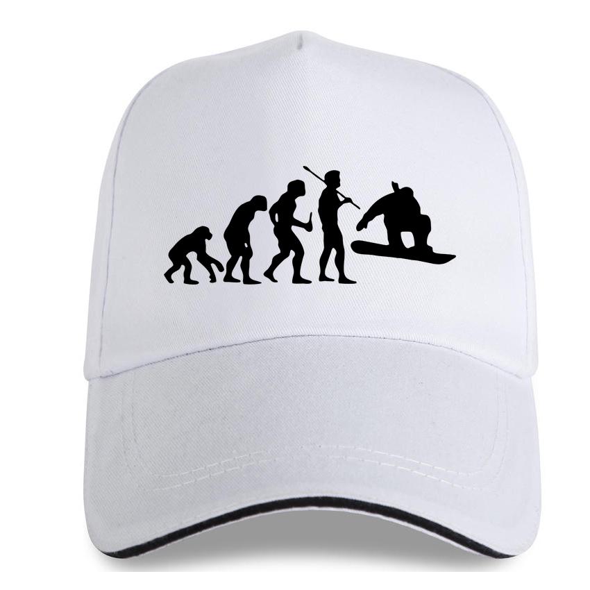 Funny Evolution Snowboard Print YOUR LOGO Personalized Customized DIY Printed Baseball Cap Dad Women Hat Snapback Sun Hats