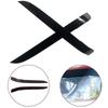 2Pcs Auto Headlight Eyebrow Eyelid Cover Trim  For Holden VE Commodore SS SSV SV6 S Gloss Black ABS Car Front Headlight Frame