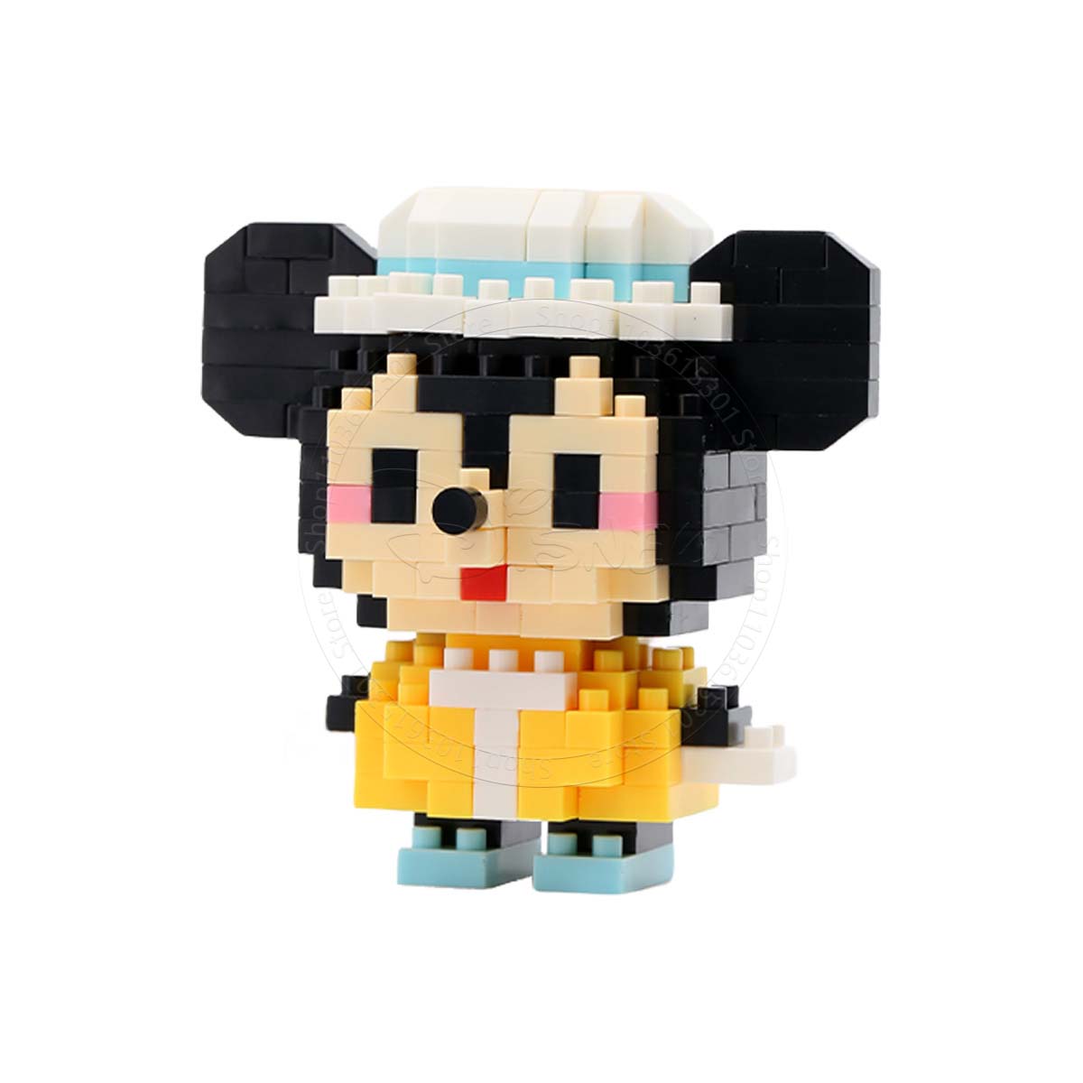 

Stitch Принцесса Диснея Эльза ЛинаБелл Конструктор Микки Маус Дональд Дак Мини Экшн Фигурки Блоки Сборные Игрушки Кирпичики Детские Подарки With Box