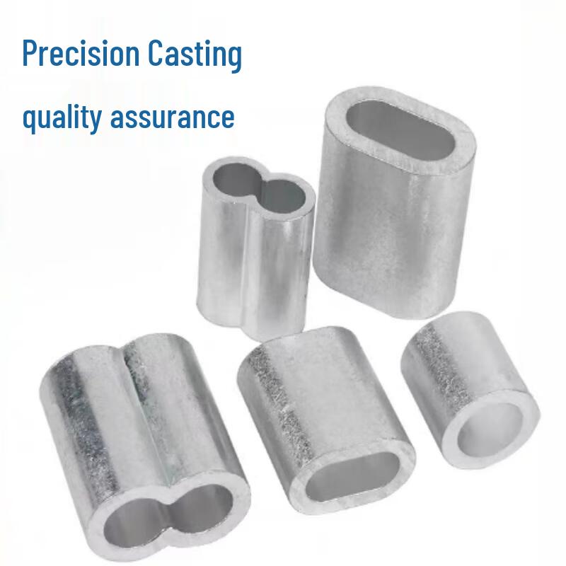 Steel Wire Rope Aluminum Ferrule Clamps