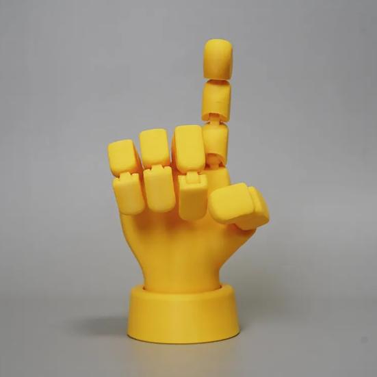 Articulated Hand Model Artist Drawing Manikin Hand Mannequin with Flexible Fingers Hand Ornament for Desktop Decor Stress Relief