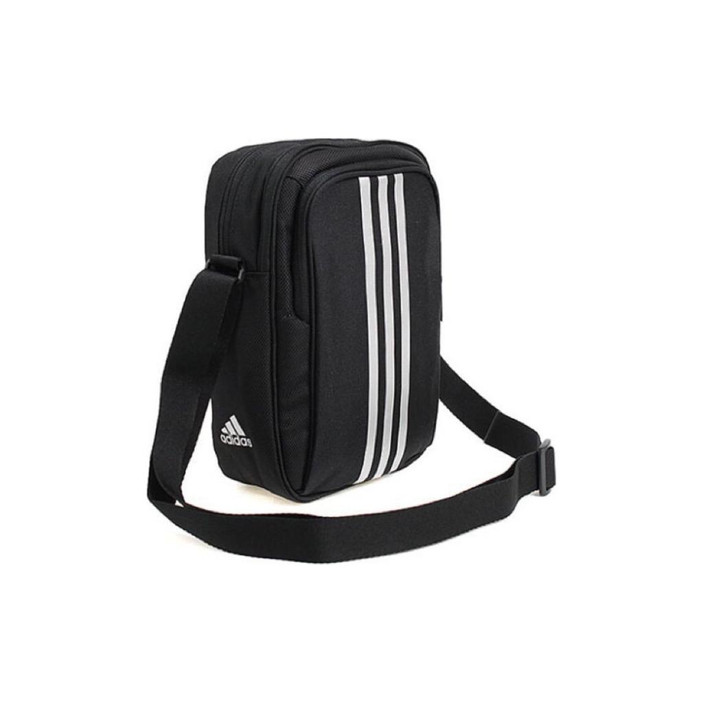 New Adidas Polyester Shoulder Bag Unisex Black S02196