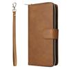 For Samsung Galaxy S26/S26 Pro Case Zipper Pocket 9 Card Slots PU Leather Phone Cover with Hand Strap