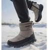 Men'S Winter Boots  New Snow Boots Men Anti-Slip Waterproof Thickened Warm Winter Outdoor Boots Man Hiking Trekking Shoes