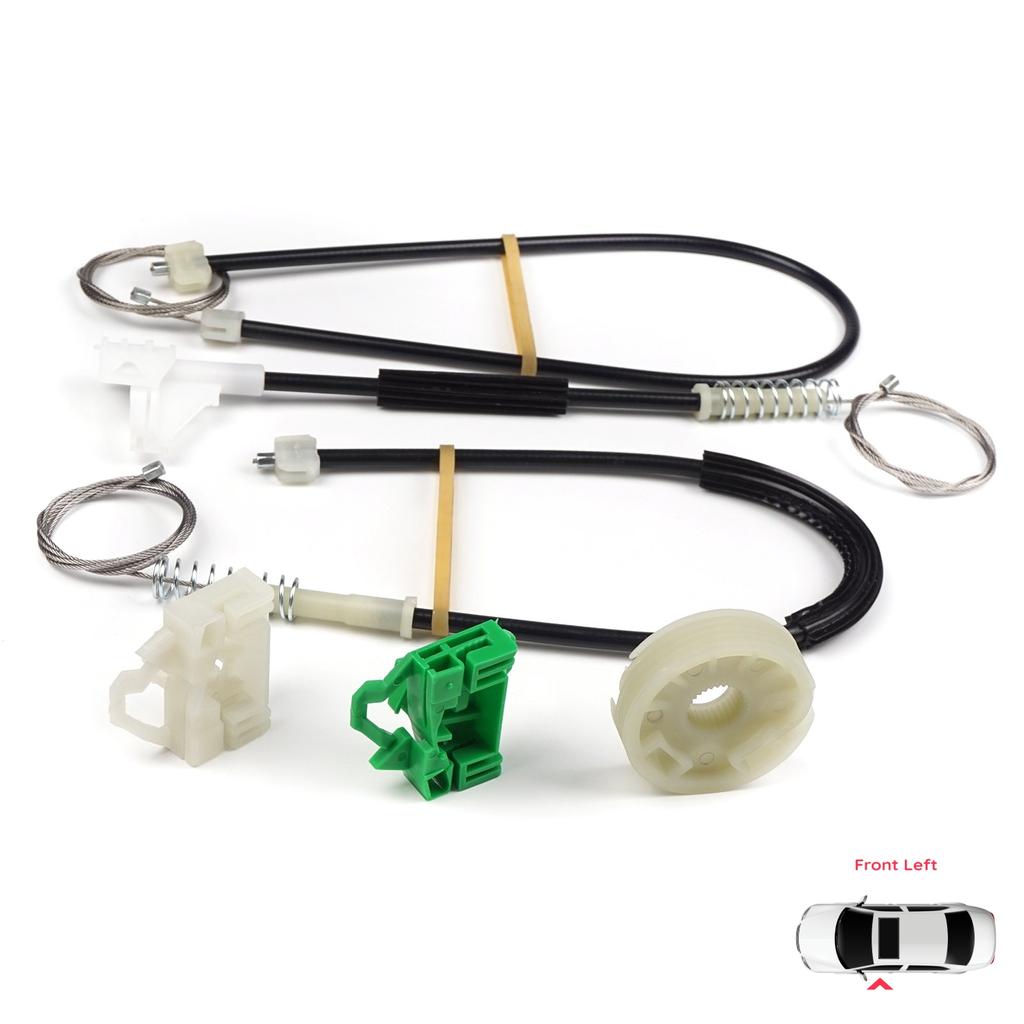 EWR232 Fensterheber Reparatursatz Vorne Linke Tür für VW Polo Classic 6V2 6KV2 Variant 6V5 Caddy MK2 9K9 9U 6K4837401P