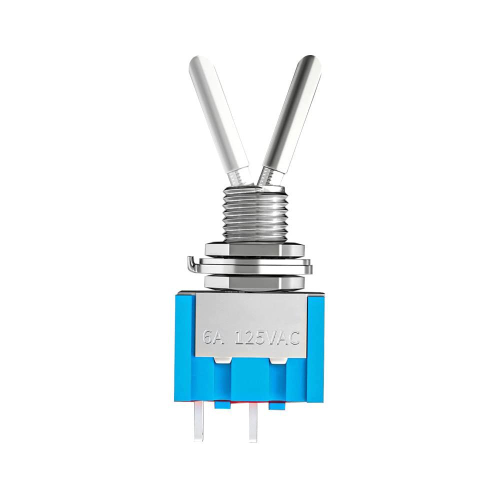 New Mini Toggle Switch 2Pin 2 Position Miniature Toggle Switch 6A 125V For Car Truck