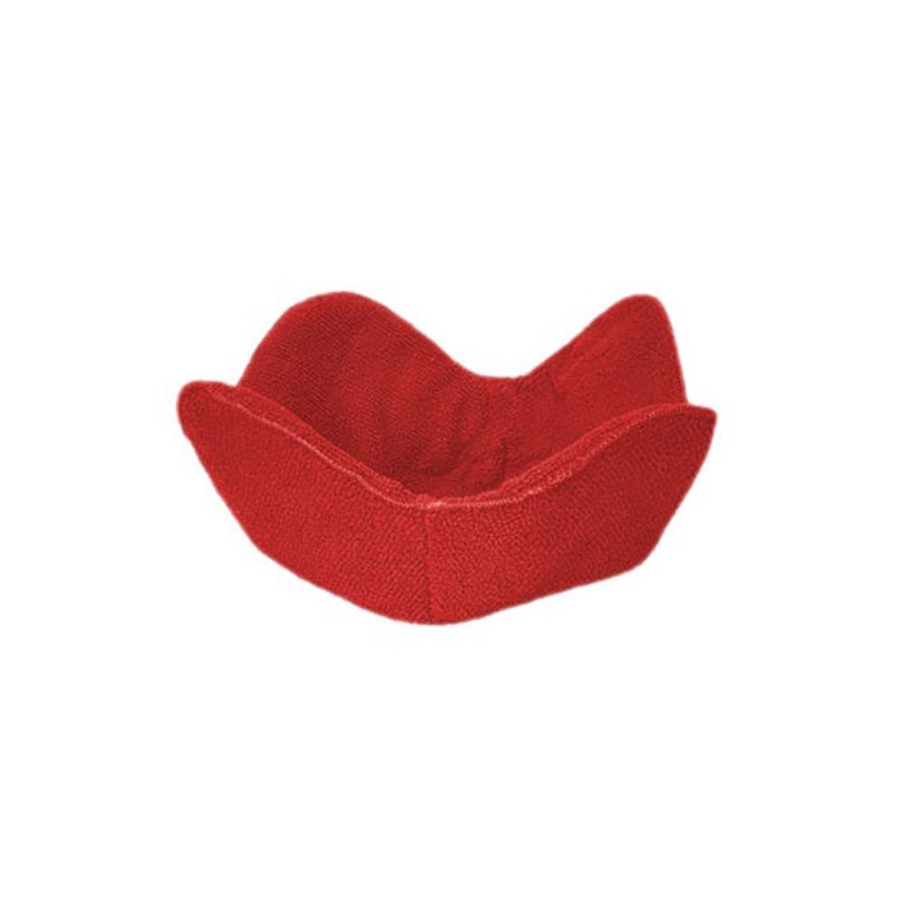 

Полиэстеровый чехол для миски, защита от ожогов, уютный держатель для миски, крышка для миски для разогрева в микроволновой печи, горячее блюдо красный