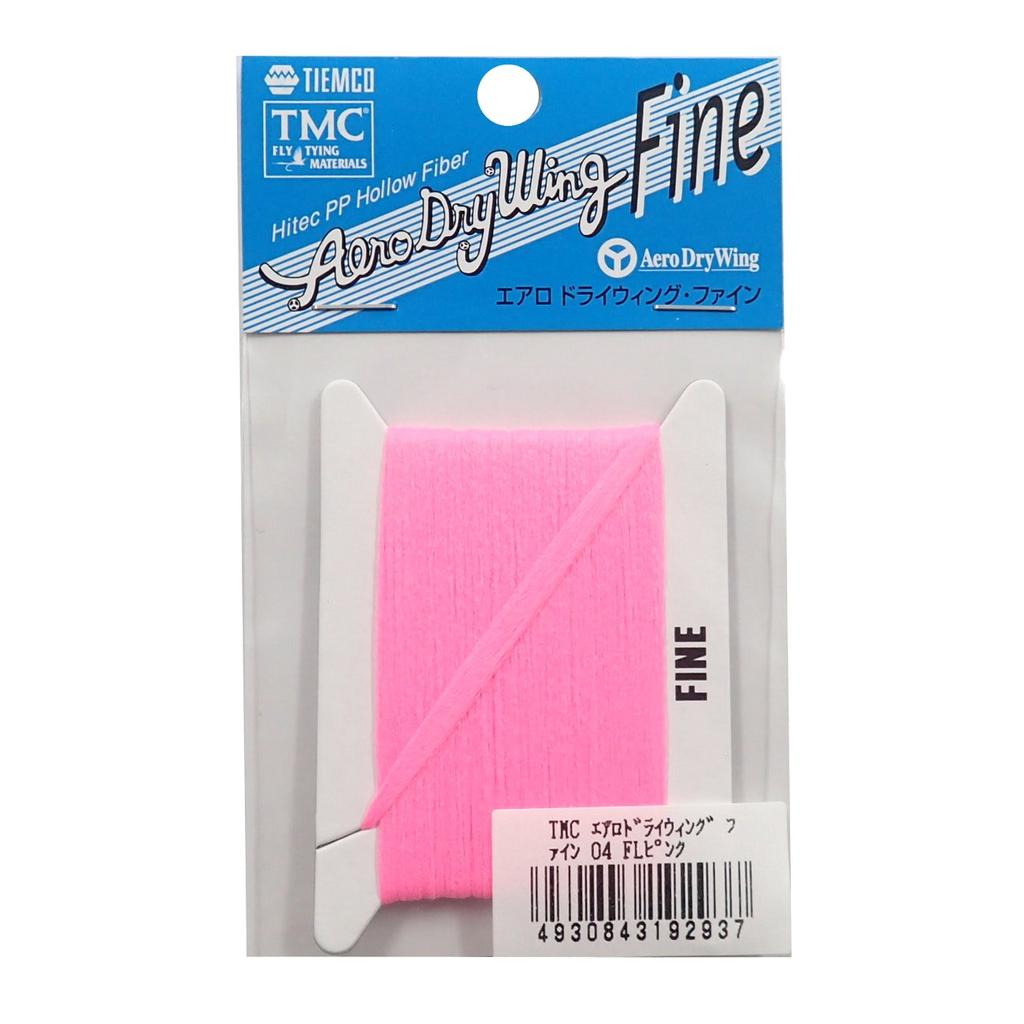 TIEMCO Fly Tying TMC Aero Dry Wing Fine FL Pink #04