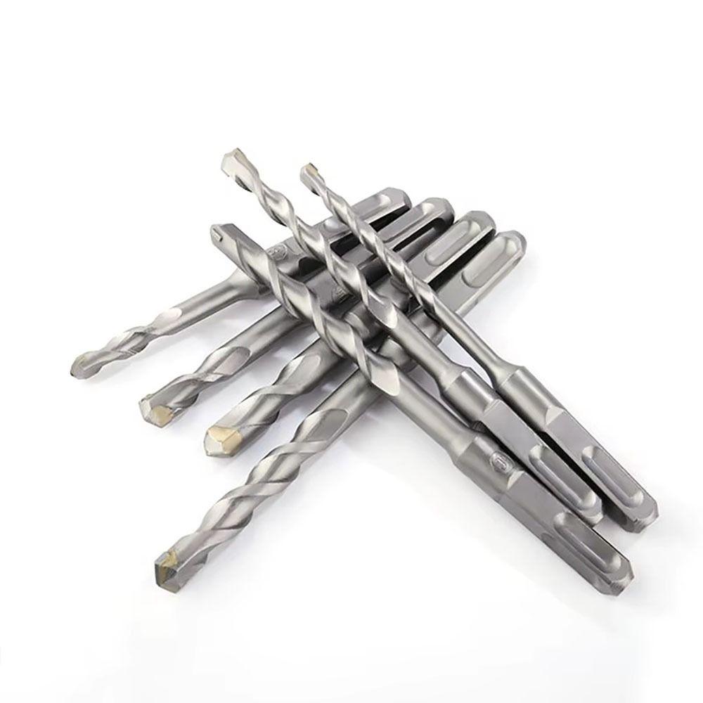 1Pcs 110-500mm SDS Plus Masonry Drill Bit Electric Hammer Drill Bit  For Rotary Hammer Drilling