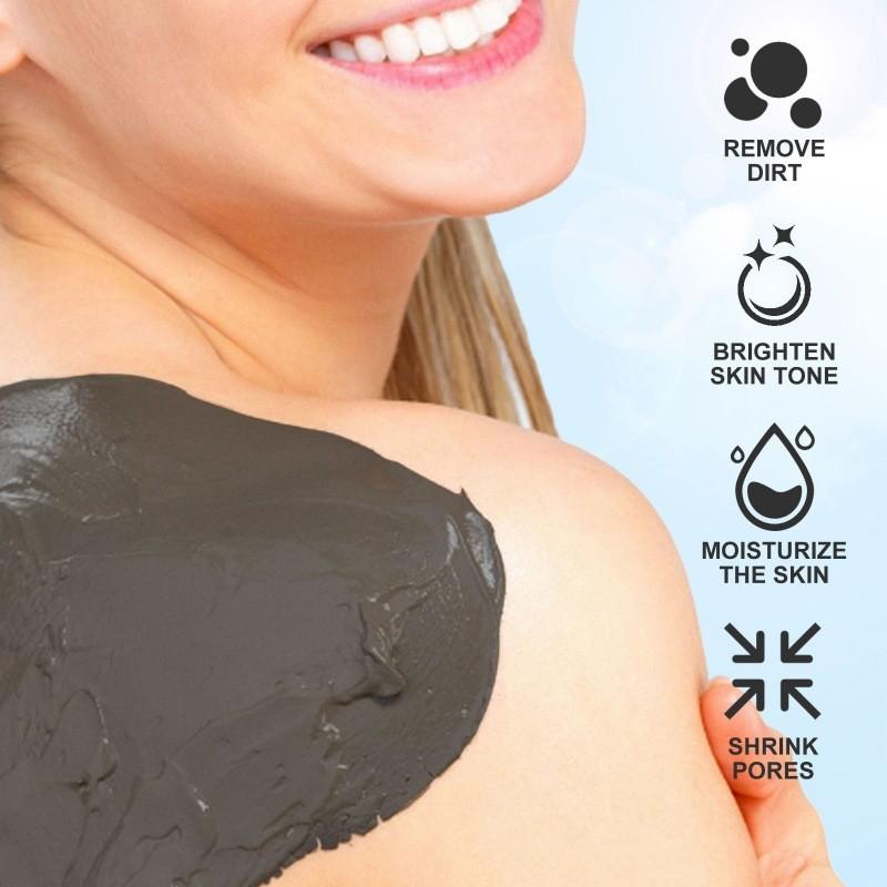 Eelhoe Dead Sea Mud Cleansing Mask Hydrating Deep Cleanser For Pores And Blackheads