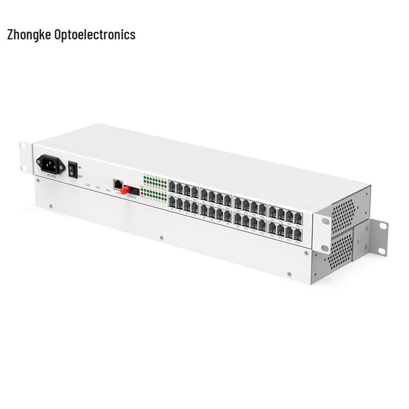 Zhongke Opto Telephone & 100M Ethernet Fiber Optic Transceiver