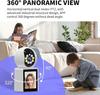HD 2.8Inch Screen One Key Call Video Phone Wireless PTZ IP Dome Camera AI Humanoid Elder Care Baby Monitor
