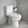 Wall-Mounted Toilet Paper Holder with Shelf Without Drilling Aluminum Adhesive Toilet Paper Holder Toilet Paper Roll Holder
