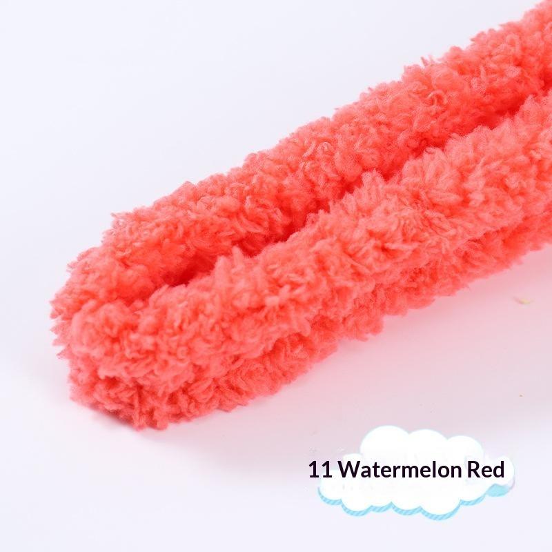 100 cm 20 mm Jumbo Korálový Fleece Plyšové Čističe Dýmek Super Silné Nadýchané Chenille Stonky Pro DIY Umělecké Panenky Zvířecí Hračky Dekorace