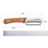 Stainless Steel Sugar Cane Peeler: Commercial-Grade Tool for Peeling Pumpkins and Lettuce