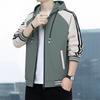 Trendy Baseball Jersey Outdoor Hooded Jacket Men's and Women's Autumn Tops Couple's Clothing Casual Sports Trendy Jacket