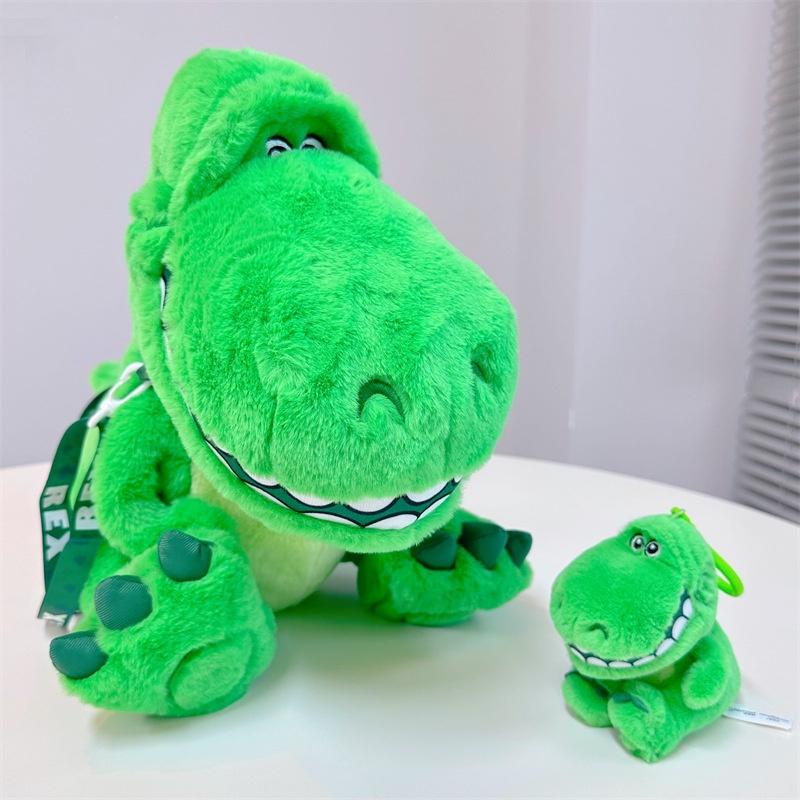 Potdemiel Genuine Disney Toy Story Hug Dragon Plush Toy Bag Pendant Cute Cartoon Doll Hanging Decoration