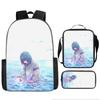 Elementary and Secondary School Students Spirited Away School Bag Hayao Miyazaki Children's Fashion Backpack Waterproof Large Capacity Backpack