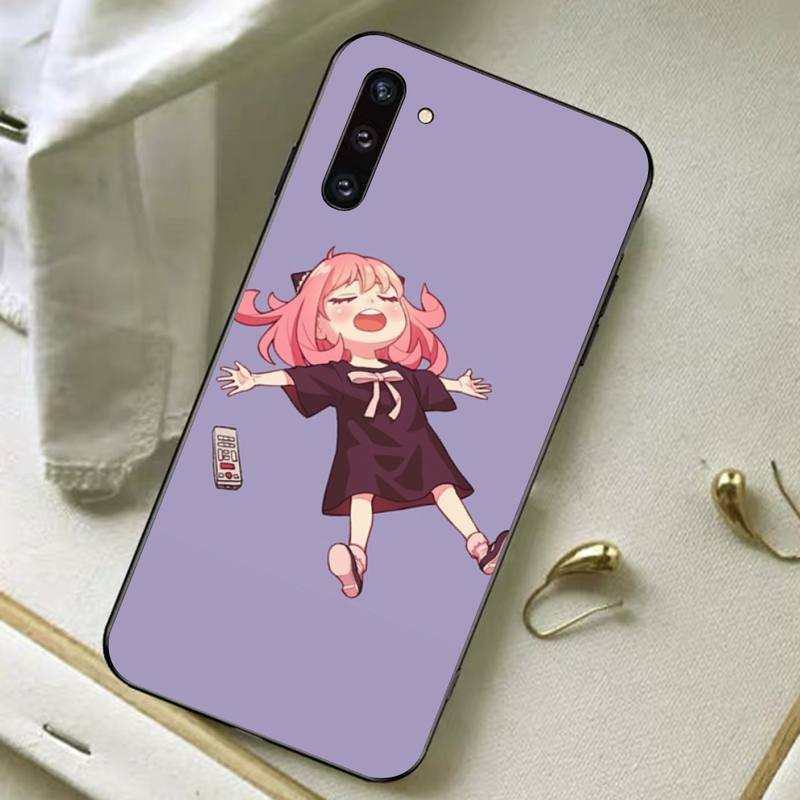Anime Anya Forger Phone Case for Samsung A51 A30s A52 A71 A12 for Huawei Honor 10i for OPPO Vivo Y11 Cover