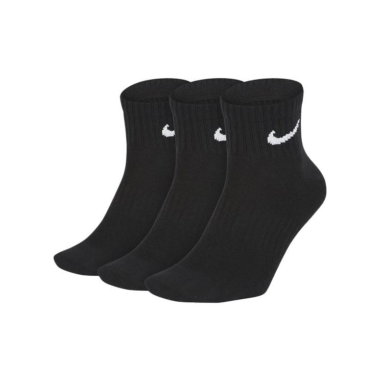 Nike Everyday Cushioned Socks Unisex Black SX7667-010
