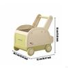 Young Child Push Toy Storage Multi-Functional Rolling Chest Large Capacity