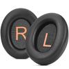 1Pair Replacement Headset Earmuff Protein Leather Ear Pillows for QCY H3S Headphones Repair