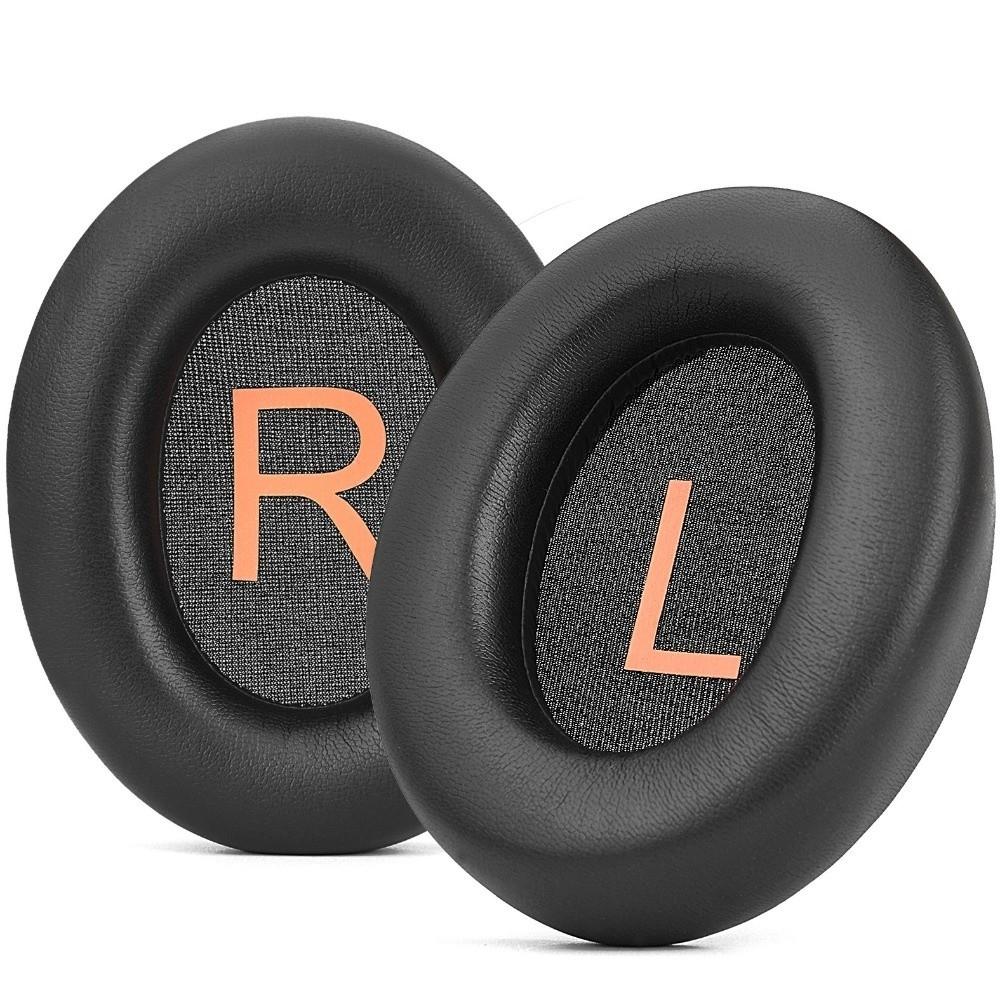1Pair Replacement Headset Earmuff Protein Leather Ear Pillows for QCY H3S Headphones Repair