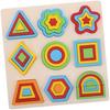 Quebra-Cabeça de Formas Montessori de Madeira Kisangel para Crianças Pequenas, Brinquedo Educativo de Correspondência de Números e Cores, Jogo de Tabuleiro com Pinos para Contagem, Pensamento Lógico, Habilidades Motoras Finas