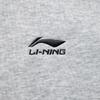 Li Ning Plain Minimalist Windproof Comfortable Versatile Crew Neck Pullover Long Sleeve Sweatshirt Casual Sports Suit AWDVA97-2+AKLVB11-1