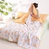 Hengyuanxiang Weiche Blumige Sommerkühlbettdecke