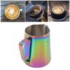 304 Stainless Steel Milk Frothing Pitcher Tapered Spout 900ML Capacity Milk Frother Cup Colorful Dual Scale