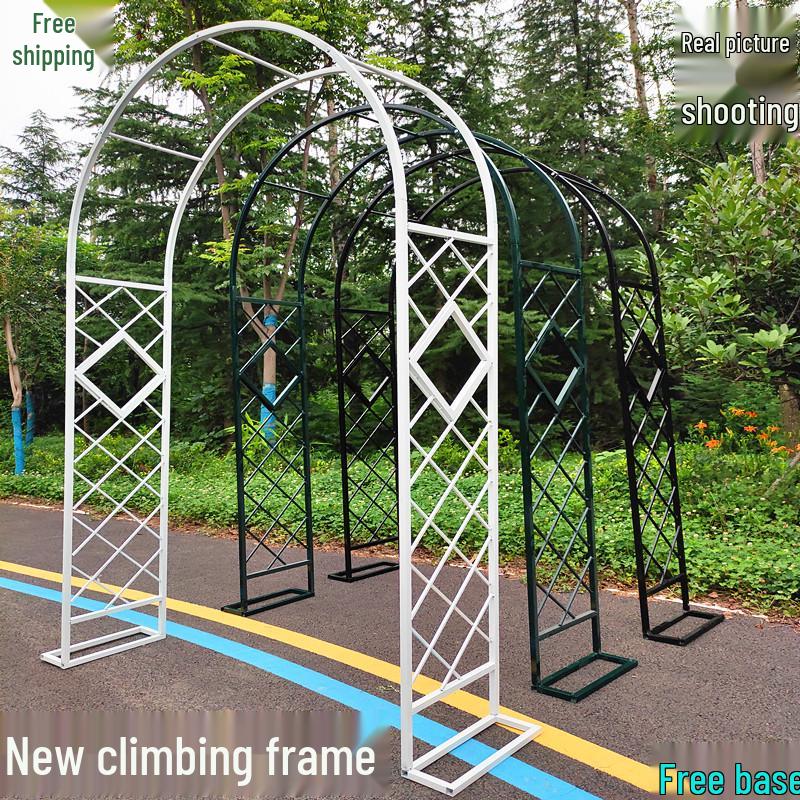 Junran European Style Courtyard Trellis for Climbing Plants and Roses