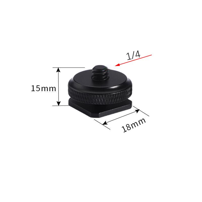 

Профессиональный винт для крепления штатива с гайками 1/4 3/8 Черный Адаптер для вспышки