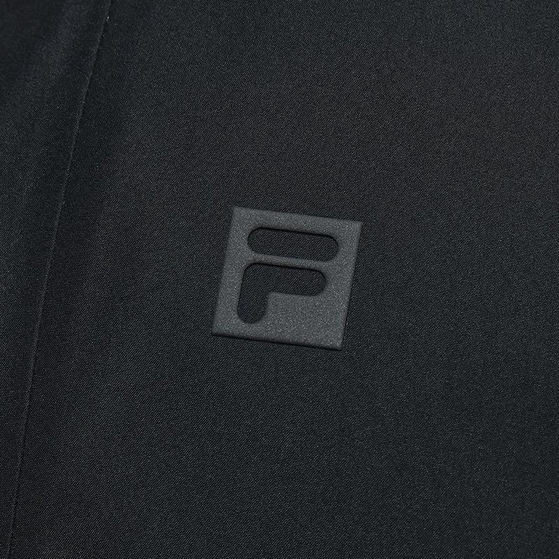 FILA Fitness Solid Color Loose Fit Fashion Outdoor Sports Versatile Detachable Two-Piece Waterproof Windproof Breathable Warm Jacket A11M541704FBK