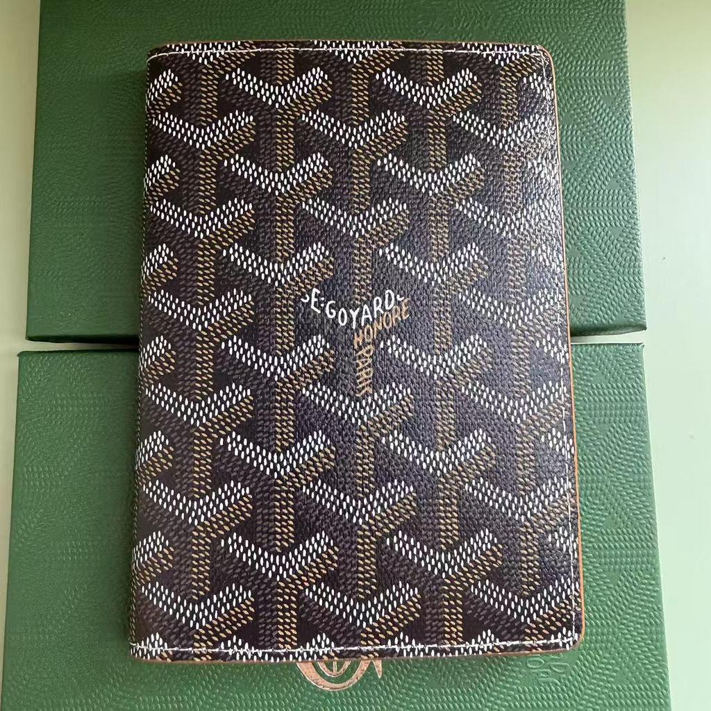 2024 Goya Ultradünner Hahnentritt Reisepass- und Ausweishalter - Koreanischer Modestil