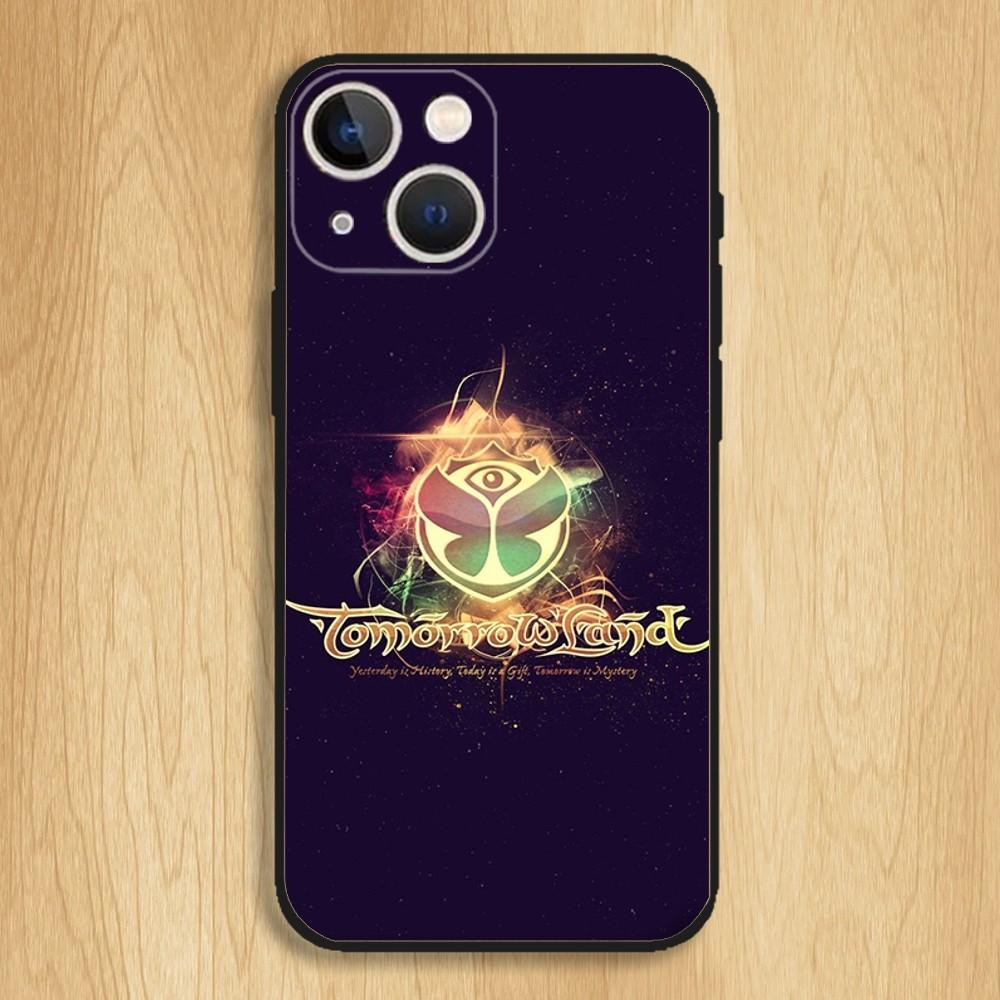 Tomorrowland Music Festival Phone Case For iPhone15,14,13,12,11,Pro,Max,Plus,Mini,X,XS,XR,8,7,6,S,Plus,SE Soft Black Case