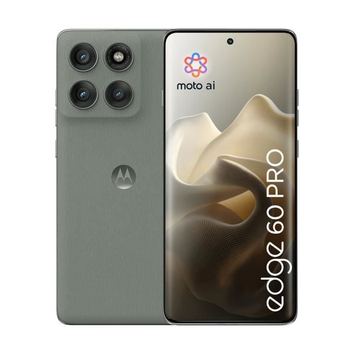Motorola Edge 60 Pro 5G 12 Go/512 Go Vert (Shadow Green) Double SIM XT2507