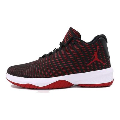 B. Fly Zoom Mode Polyvalent Absorption des Chocs Antidérapant Mi-Haut Chaussures de Basket Homme sneaker Noir Rouge 910209-002