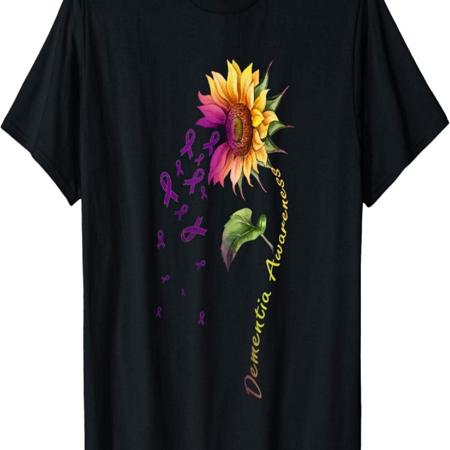 

Dementia Awareness Sunflower Shirt T-Shirt S чёрный
