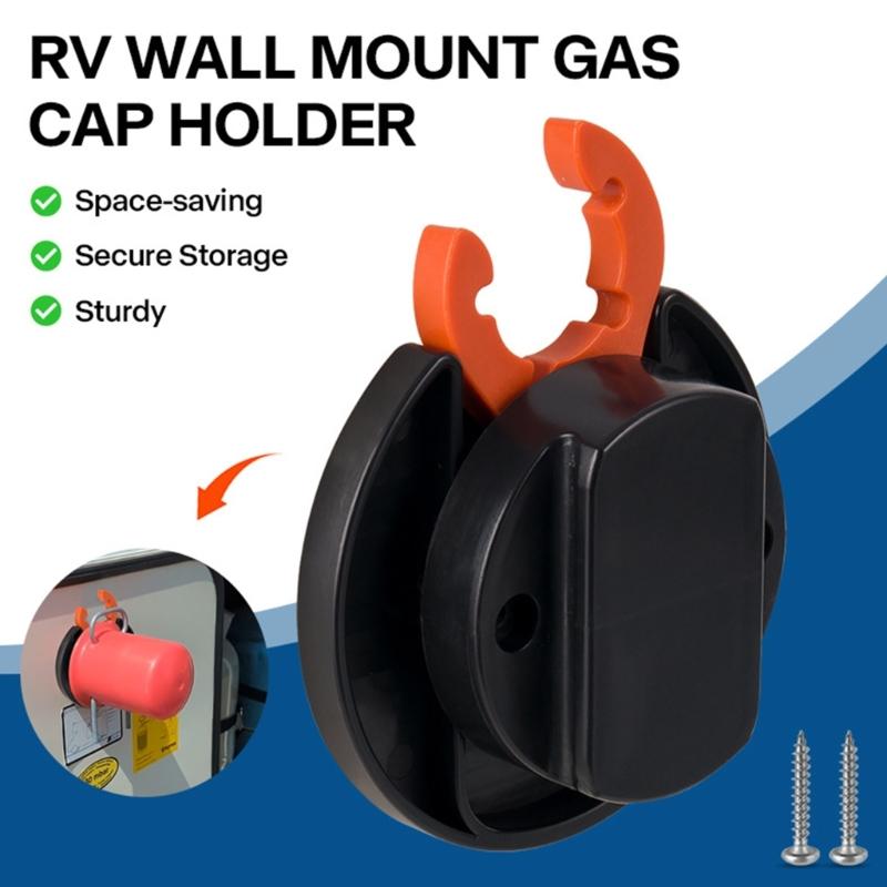 Travel Trailer Cover Storage Mount for Propane Tank Covers, Reinforced Nylon Wall Rack for Camping Equipment and Garage