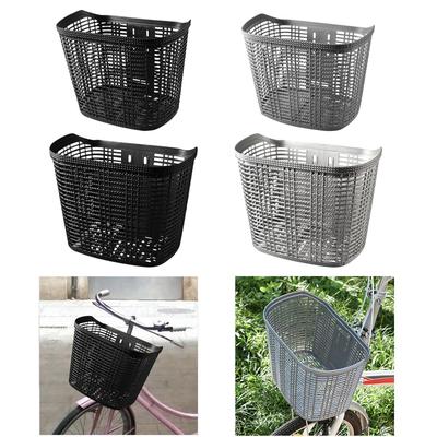 Basket Front Cycling Accessories Dogs Carrier Luggage Storage Organizer Pannier for Shopping