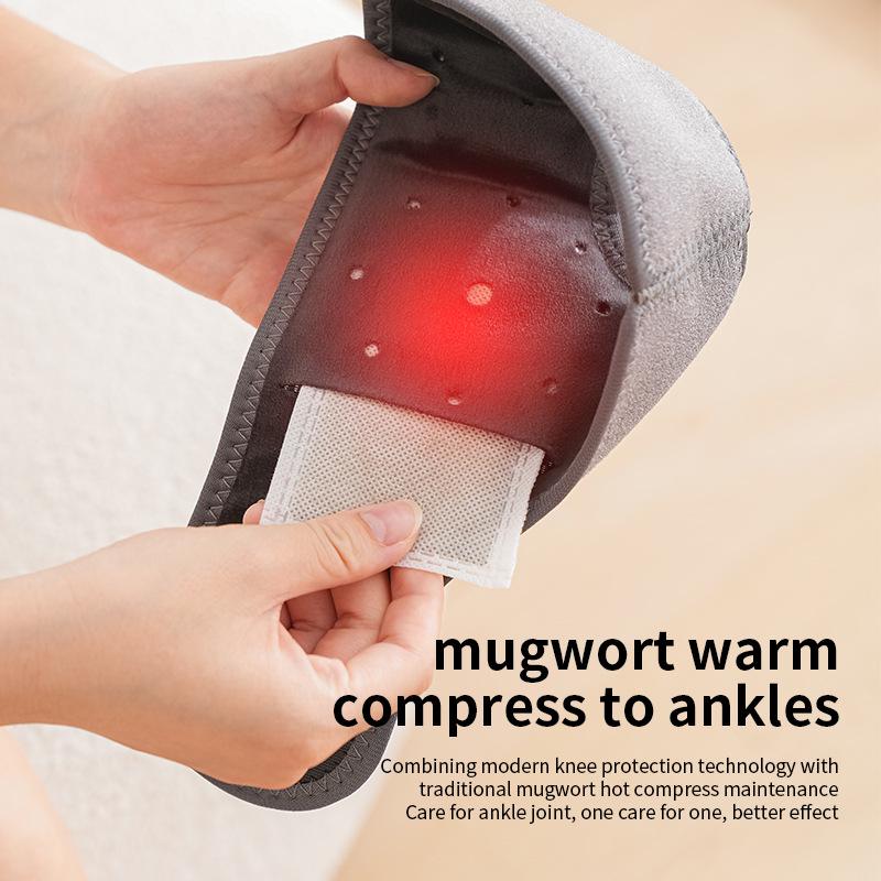 Graphene Electric Heating Ankle and Wrist Massager - Warm Compress for Joint Relief