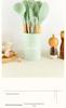 12-Piece Silicone Kitchenware Set with Wooden Handles - Non-stick and Heat Resistant Spatula & Soup Ladle