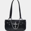 Cool Niche New Chain Bag, Locomotive Armpit Bag, High-end Shoulder Handbag.